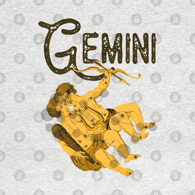 Gemini ))(( Astrological Sign Zodiac Constellation Design by darklordpug